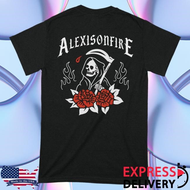 Official Alexisonfire Merch Grim Reaper Est. 2001 Top Shirt