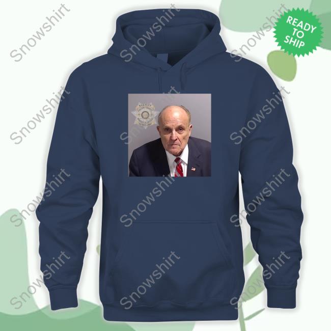 Rudy Mugshot Tee Shirt Rudy Giuliani Mugshot T Shirt Pop Crave