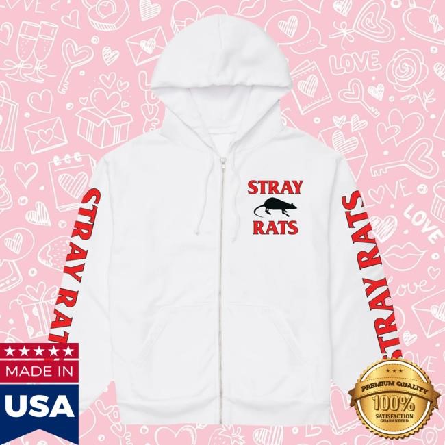Official Stray Rats Rodenticide Zip Hoodie Official Stray Rats Rodenticide Zip Hoodie