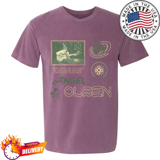 Official Hello Merch Angel Olsen Lights Out Tee Shirt AngelOlsen HelloMerch