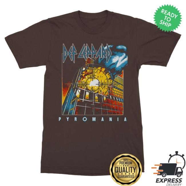 Official Def Leppard Merch Store Clothing Hershey, PA 2024 Tour Tee DefLeppard