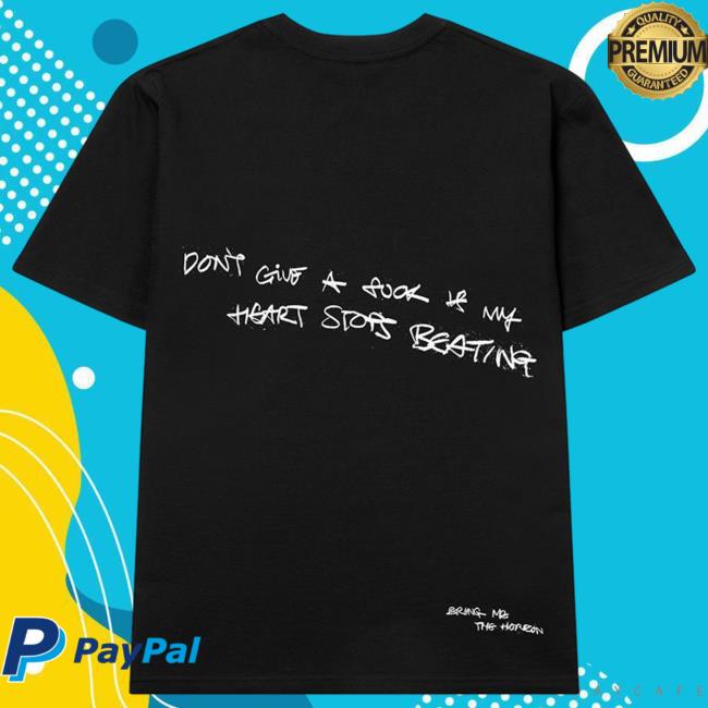 Horizon Supply Merch Shop Heart Stops Beating Tee (Black) Shirt (Black) Horizon Supply Heart Stops Beating New Tee (Black)