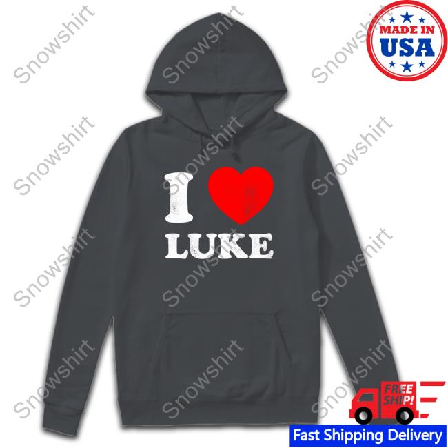 Official Luke Evangelista I Love Luke T-Shirt