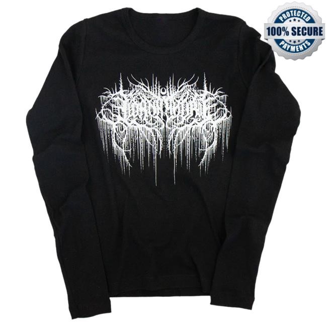 Official Lorna Shore Merch Lorna Shore Womens Logo Long Sleeve T-Shirts Lorna Shore Band