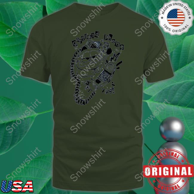 Official Garfield phone T-Shiirt