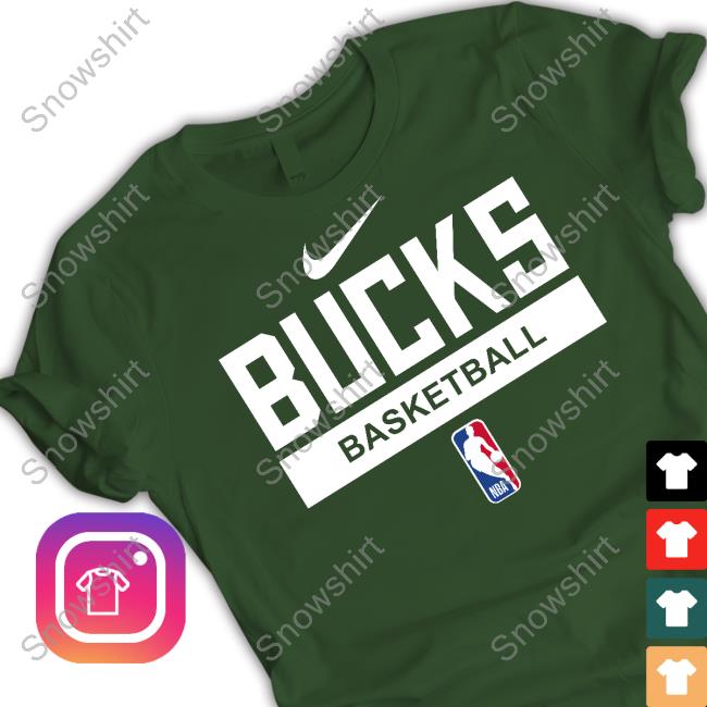 Official Bucks Basketball Shirt