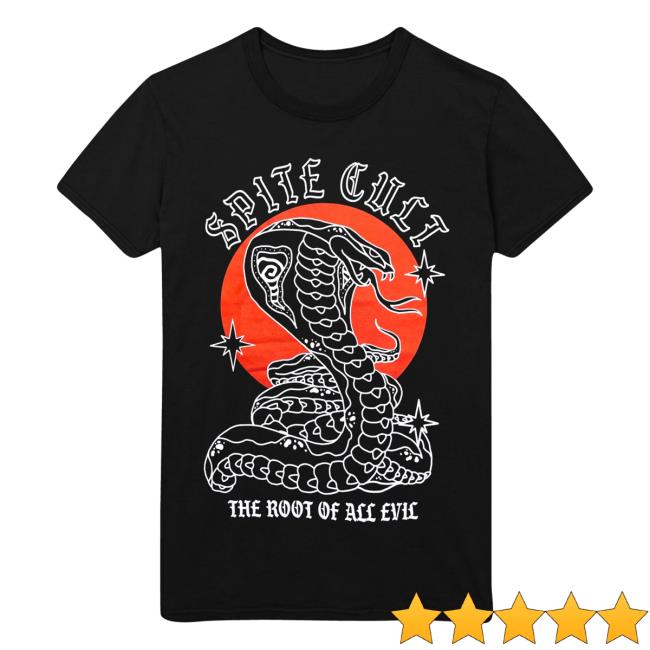Official Spite Cult Merch Root Of All Evil Hooded