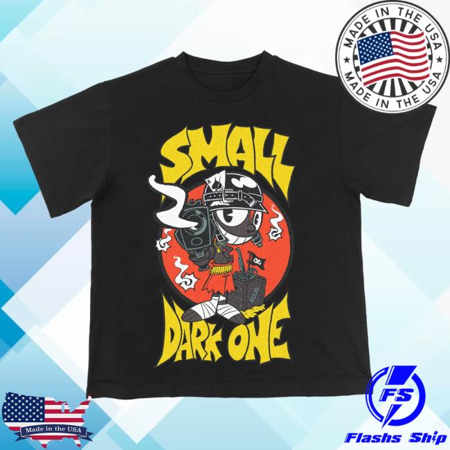 Official Small Dark One Merch Store Lil Darkie Gunsmoke T Shirt LilDarkie Small Dark One Clothing Shop