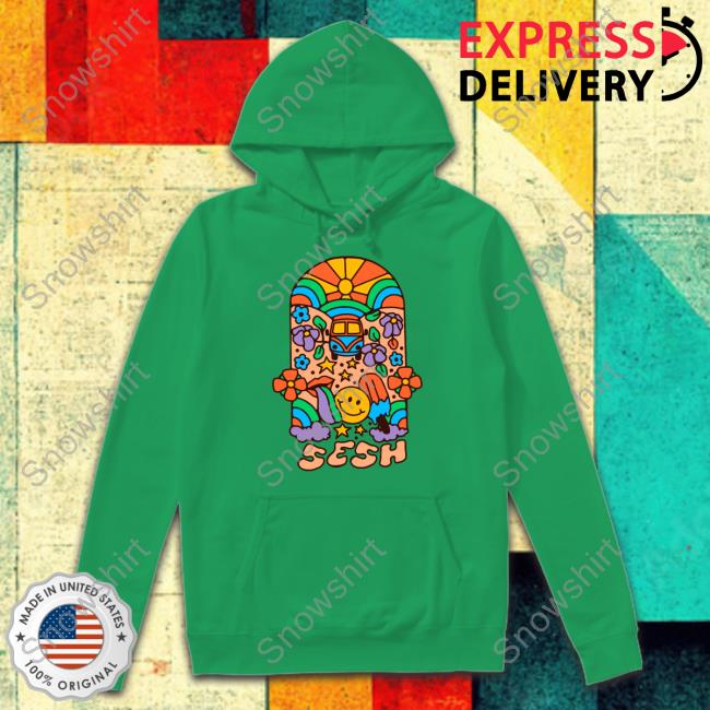 Official The Sesh Flower Power Sweatshirt Mile Higher Merch The Sesh Flower Power Sweatshirt