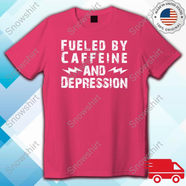 Official Bunker Branding Merch Fueled By Caffeine T-Shirt