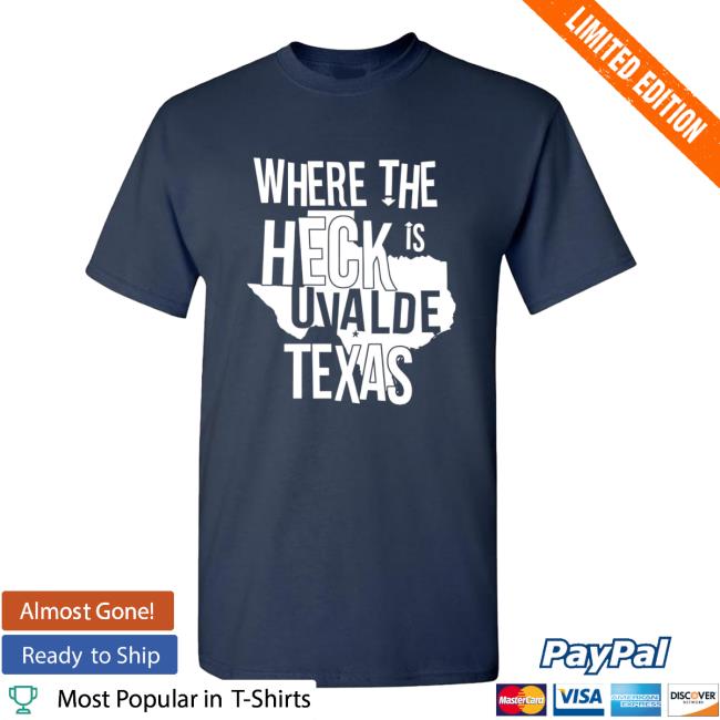 Brett Cross | Where The Heck Is Uvalde Texas Tee