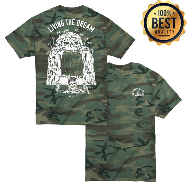 Official Lurking Class Clothing Living The Dream New Shirt Camo LurkingClass