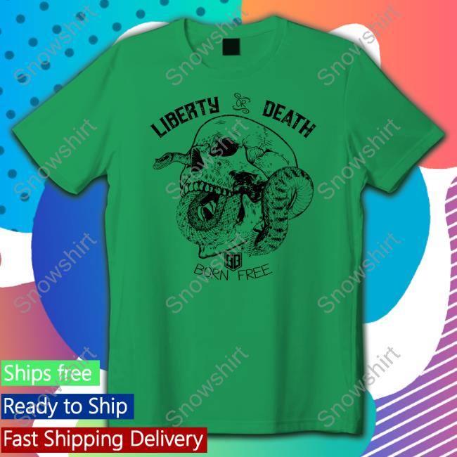 Bunker Branding Merch Liberty Or Death 2.0 Long Sleeve T Shirt