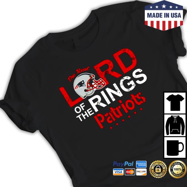 The real lord of the rings new england Patriots Tee