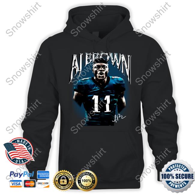 Quez Watkins AJ Brown Shirt Dave Zangaro