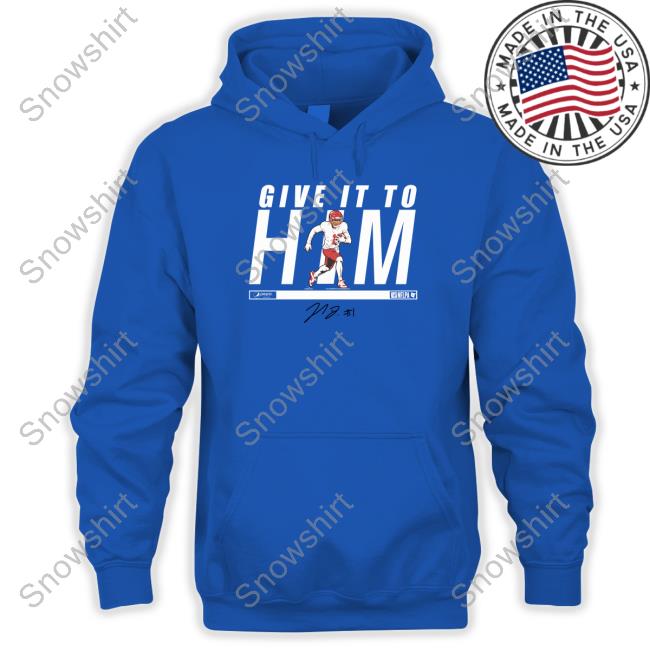 Give It To Him Shirt Jahan Dotson Give It To Him Breaking T Shirt