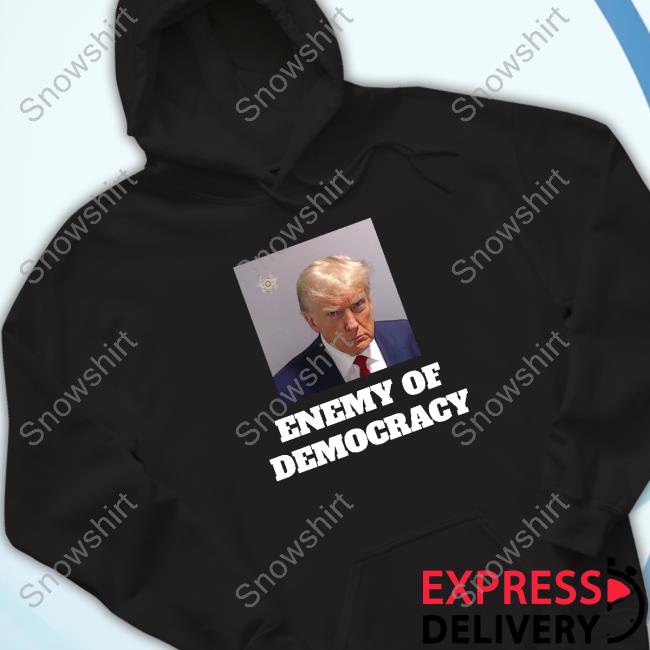 Enemy Of Democracy Trump's Mugshot T-Shirt