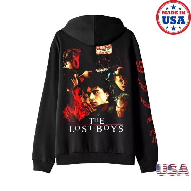 The Lost Boys Zip Up Hooded Sweatshirt