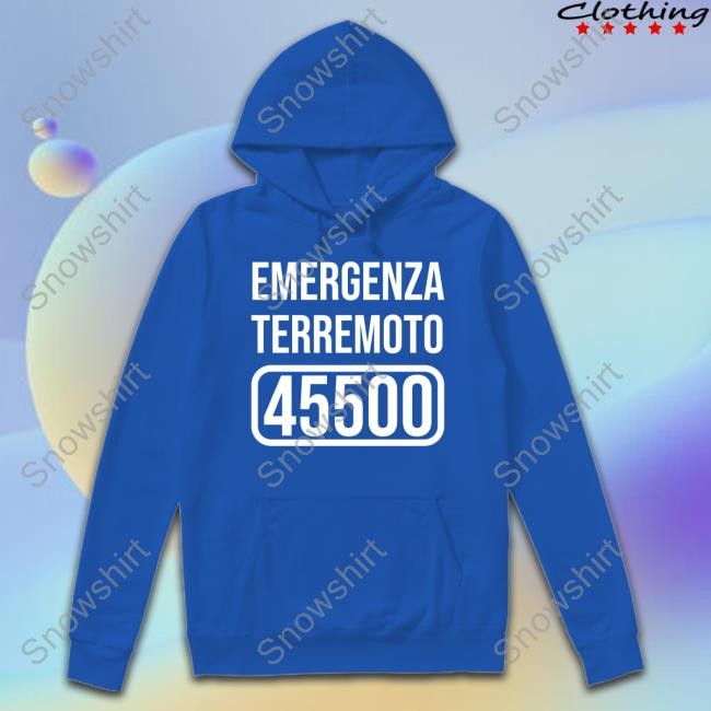 Emergenza Terremoto 45500 Tee Shirt