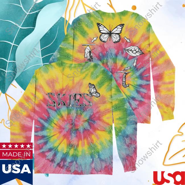 Official Lil Skies Clothing Store Shop Metamorphosis Tie Dye Hoodies Lilskies Merch