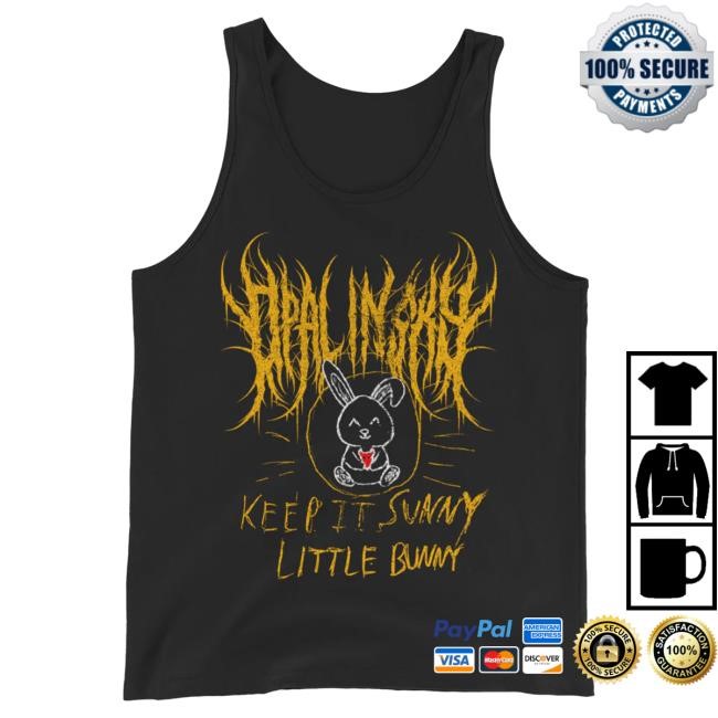 Opal In Sky "Keep It Sunny Little Bunny" Unisex Tank Top Tee