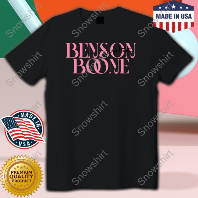 Pulse Benson Boone Logo Shirts Official Benson Boone Merch Pulse BB Logo Tee