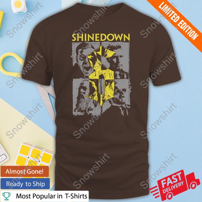 Official Shinedown Merch Photo Tee Shirt Shinedown Photo Tee
