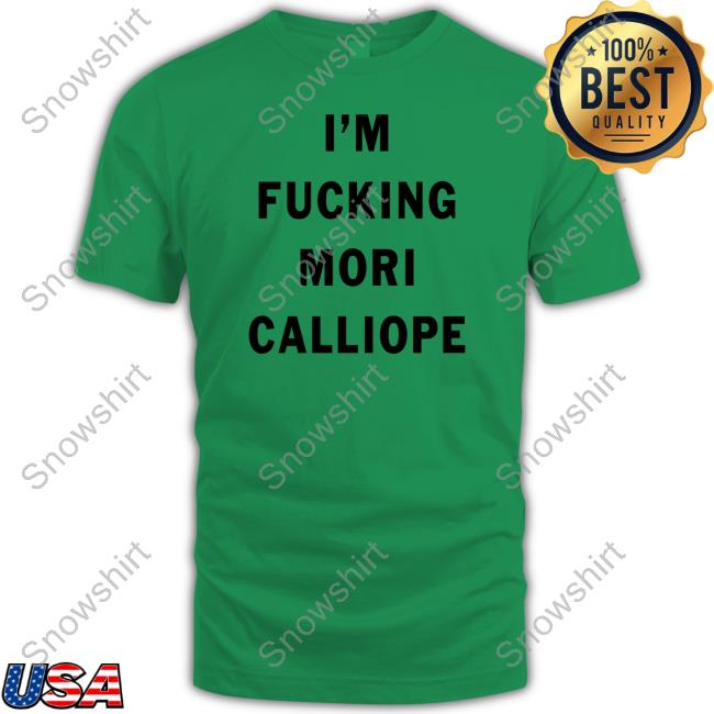 Amlichan Im Fucking Mori Calliope Long Sleeve Tee Shirt