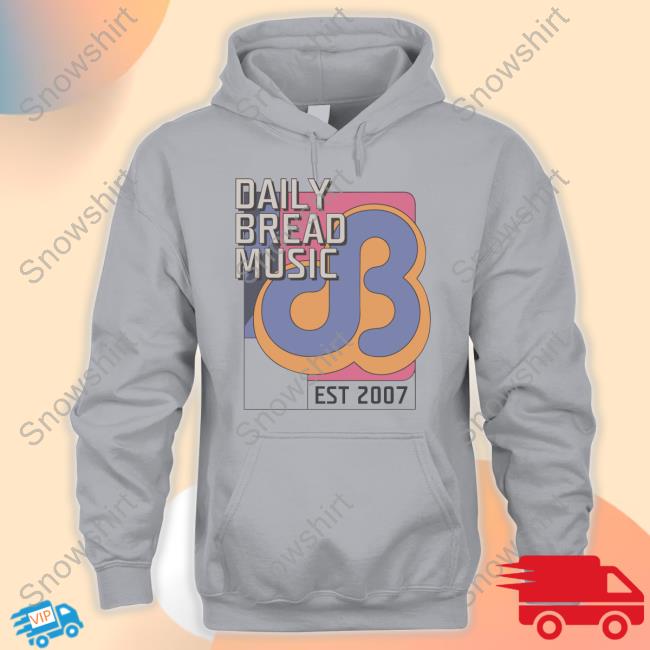 Official Daily Bread Merch Daily Bread Music Retro Icon Hoodie