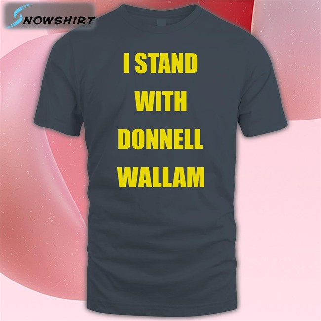 Megan Maurice I Stand With Donnell Wallam Hoodies Megan Maurice I Stand With Donnell Wallam Hoodie