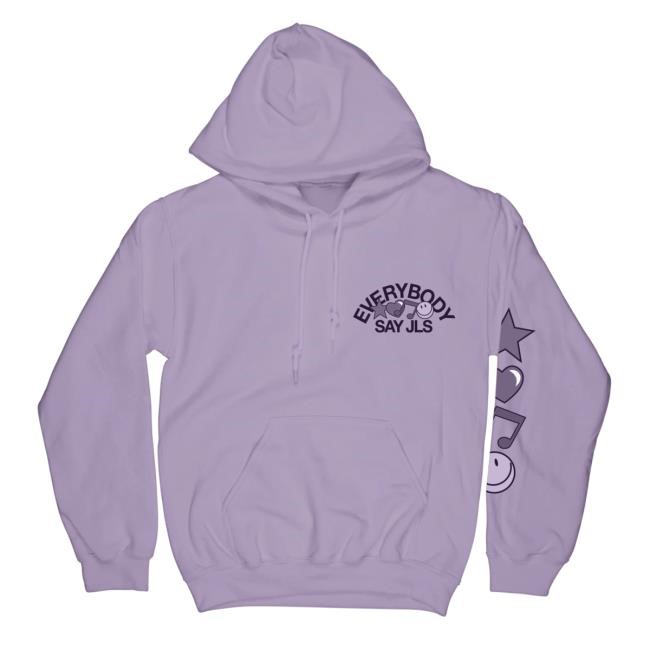 Everybody Say JLS Purple Hoodie – JLS Merch
