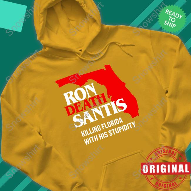 Ron DeSantis Florida Governor Destroying Florida Shirt Ron DeSantis Florida Governor Destroying Florida Crewneck Sweatshirt