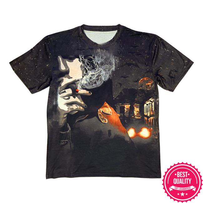 Lil Peep Merch Live Forever Custom All-Over Long Sleeved T Shirt