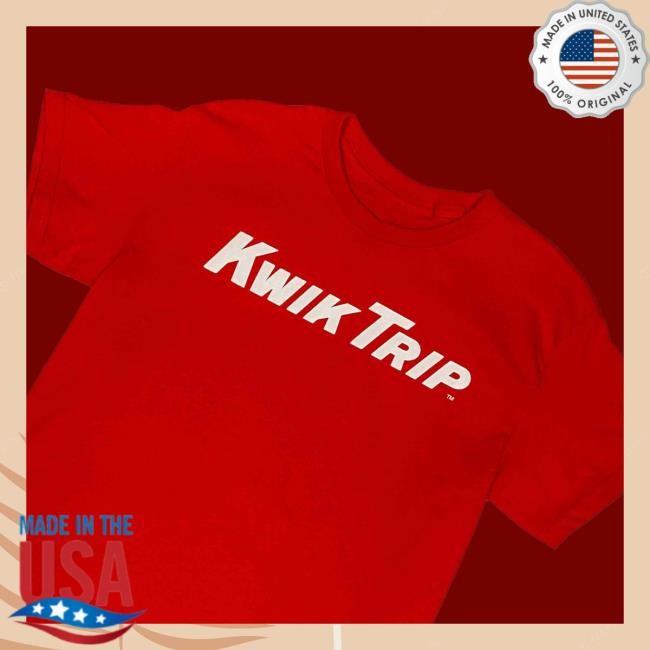 Official Kwik Trip / Kwik Star Merch Store | Kt Official Red + White L/S T Shirt Kwiktripmerch Clothing Shop Kwik Trip / Kwik Star