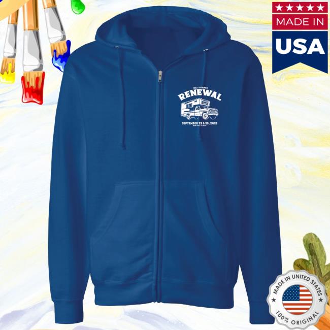 Official Billy Strings Merch Store Renewal 2023 Zip Up Hoodie New