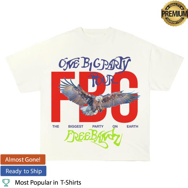 Official Freebandz Merch Store Future One Big Party Fbg Eagle Popover Shirt