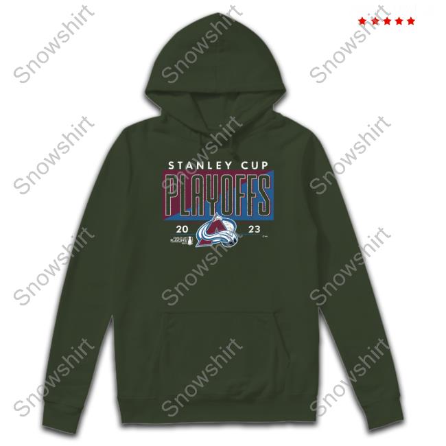 Stanley Cup Playoffs 2023 Colorado Avalanche Long Sleeved T Shirt Stanley Cup Playoffs 2023 Colorado Avalanche Tee