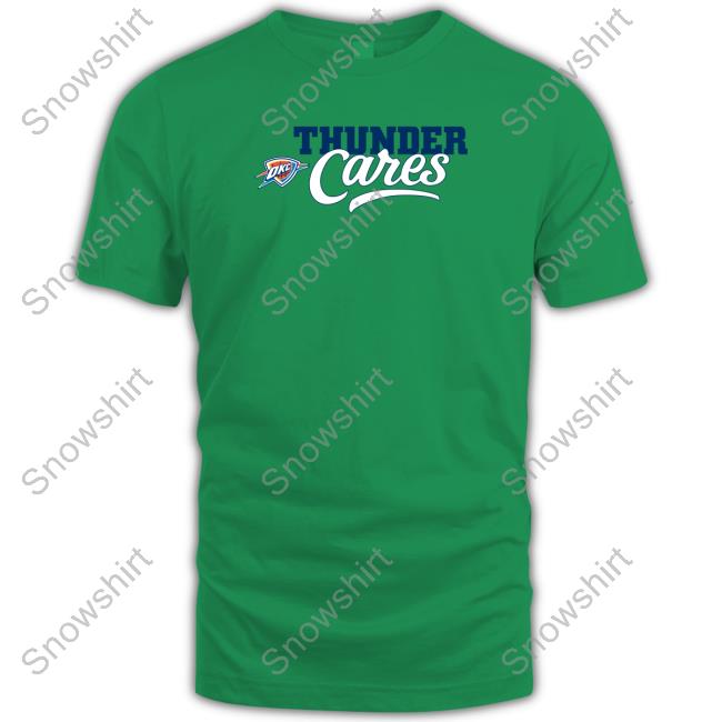 Isaiah Joe And Jaylin Williams Okc Thunder Cares T-Shirt Okc Thunder Cares Hoodie