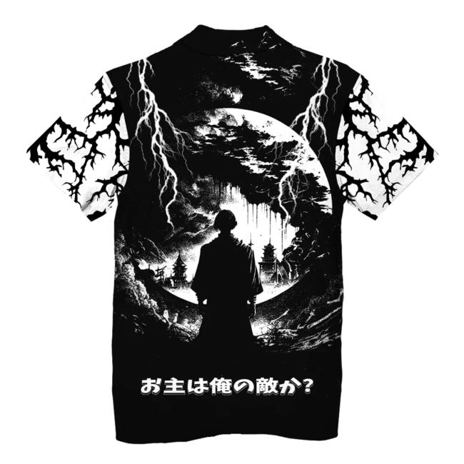Vapor95 Clothing Store Wraith Hunter Z Hawaiian Shirt Vapor 95 Vapor95 Clothing Store Wraith Hunter Z Hawaiian Shirts Vapor 95