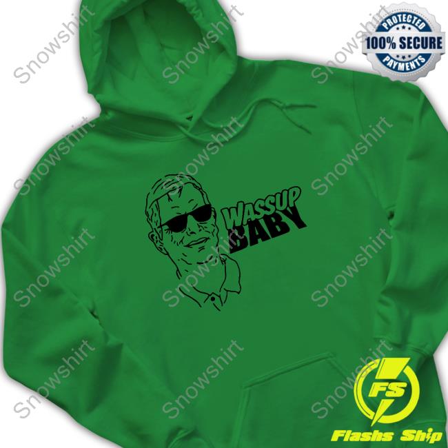 Norv Turner Wassup Baby Crewneck Sweatshirt Norv Turner Wassup Baby Hooded Sweatshirt