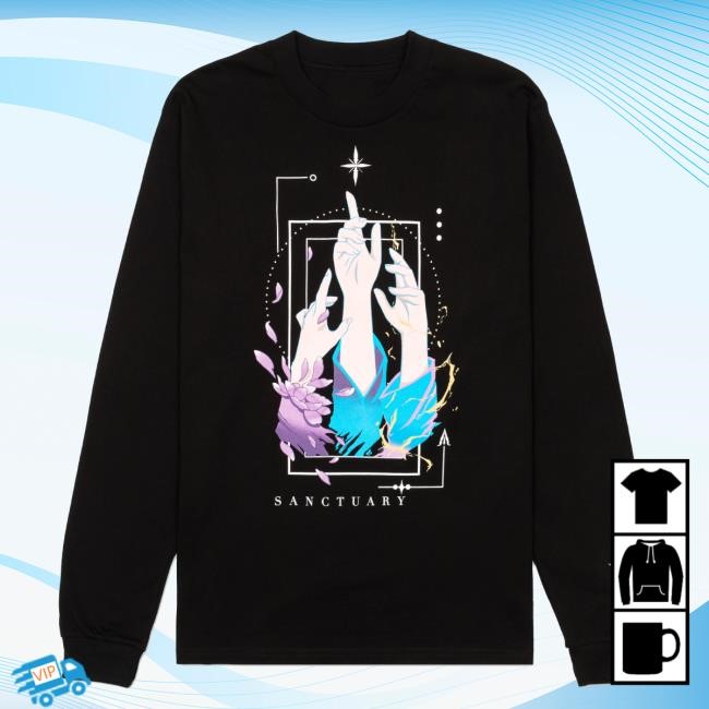 Official Dabin Merch Sanctuary Long Sleeve T-Shirts