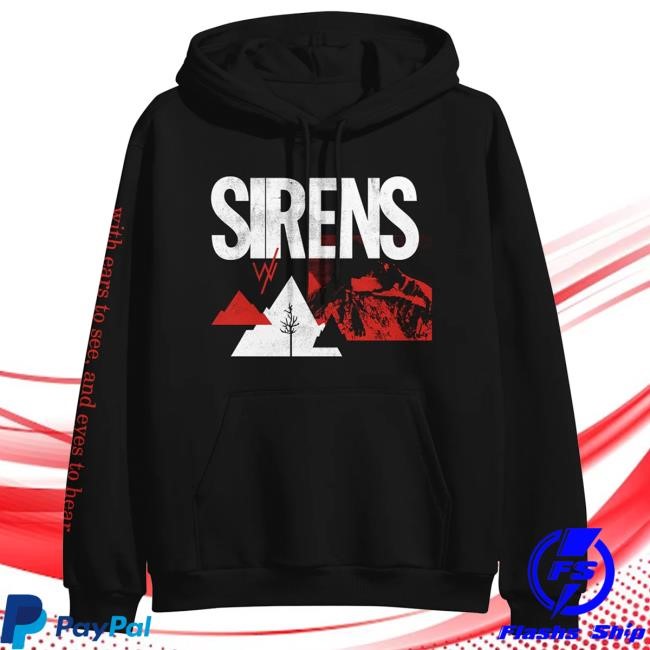 Sleeping With Sirens Collage Black Sweatshirt Hoodie Sirens Merch