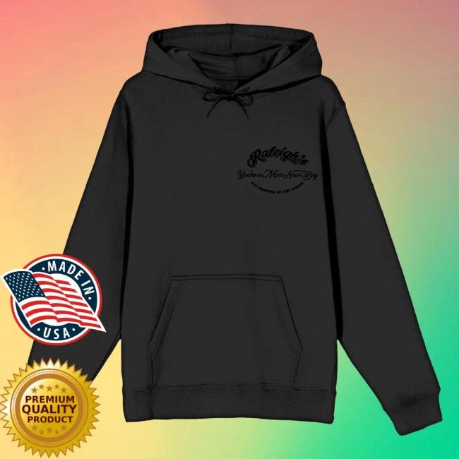 Young Black On Black Pullover Hoodie Raleigh Ritchie Merch