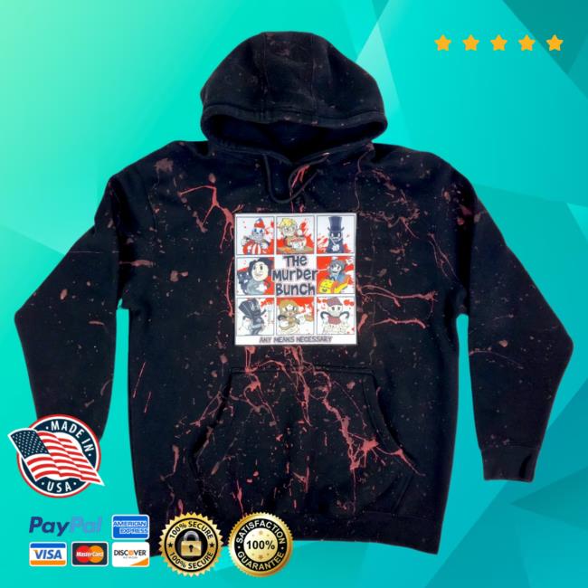 Official Any Means Necessary Clothing Murder Bunch Hoodies Black