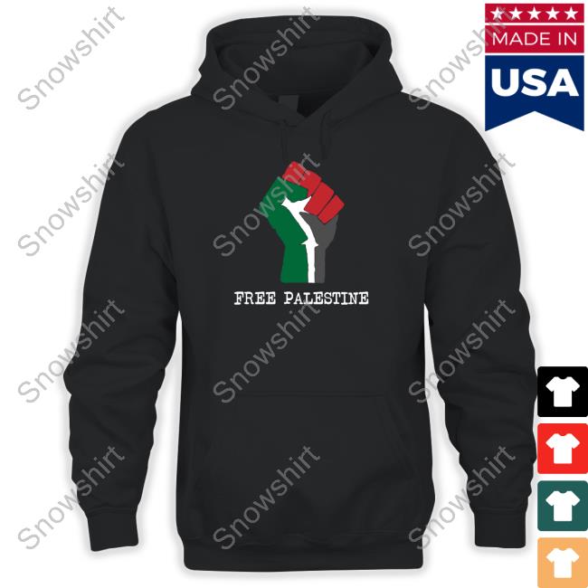 Free Palestine Gaza Freedom Black Long Sleeve Shirt Free Palestine Gaza Freedom Black Long Sleeve Shirt