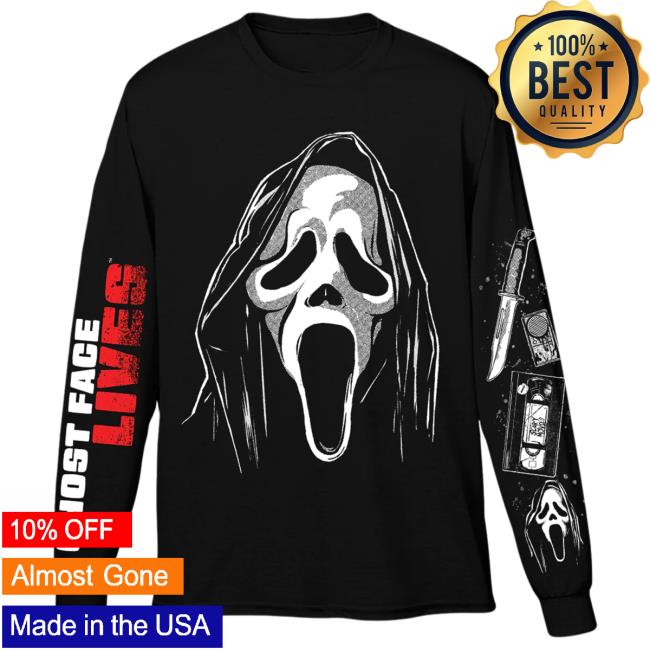 Official Cavity Colors Ghost Face Lives - Long Sleeve Shirt 2024