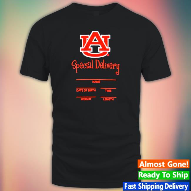Official Awesome auburn Tigers Special Delivery Shirt Awesome auburn Tigers Special Delivery Tee