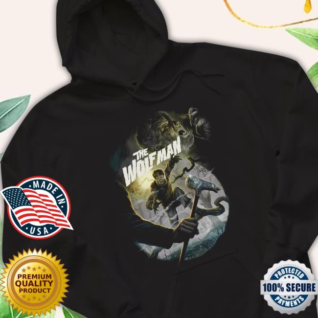 Official The Wolf Man Hoodie Cavitycolors The Wolf Man Tee