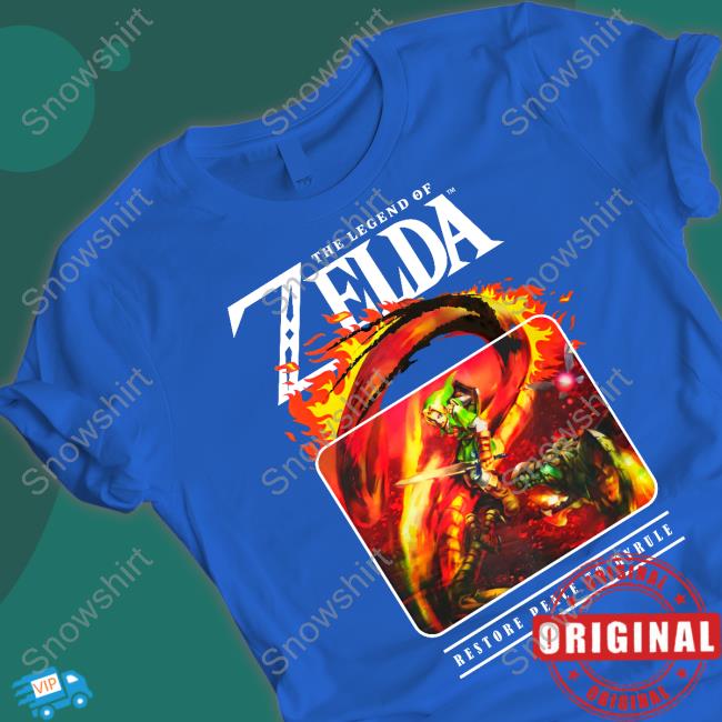 The Legend Of Zelda Restore Peace To Hyrule T-Shirt