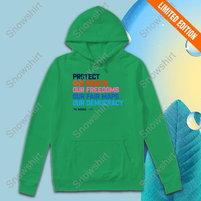 Protect Our Rights Our Freedoms Our Fair Maps Our Democracy Crewneck Sweater Official Democratic Redistricting Merch Protect Our Rights Our Freedoms Our Fair Maps Our Democracy Crewneck Sweater